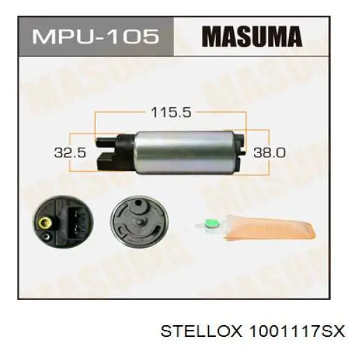 MRB43003 MarkBest Элемент турбинка топливного насоса