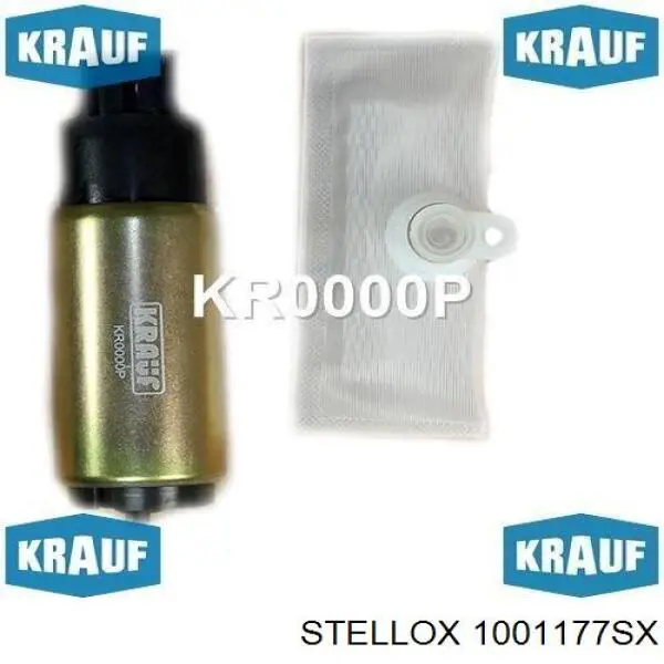 Элемент-турбинка топливного насоса Stellox 1001177SX