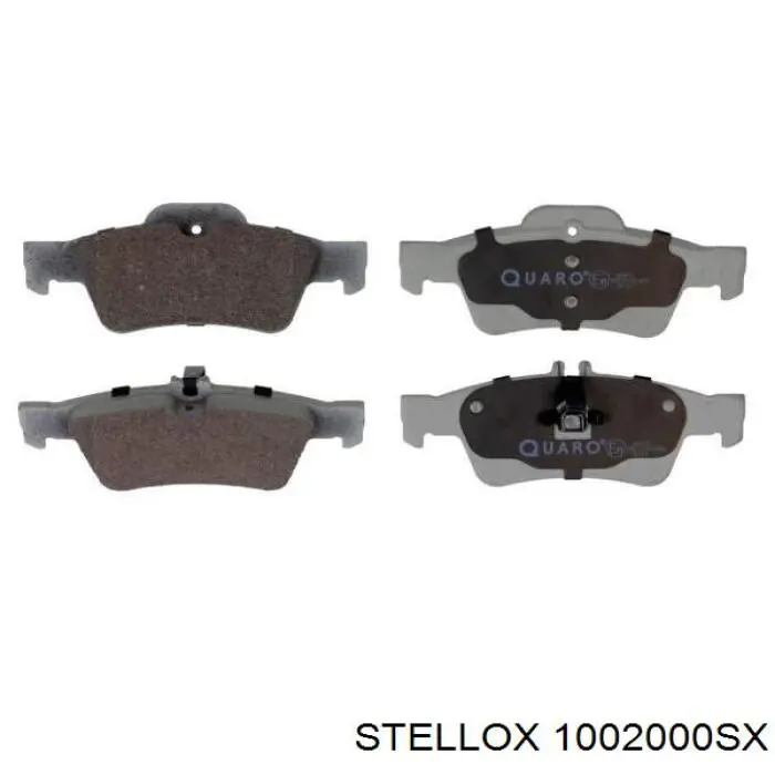 Задние тормозные колодки 1002000SX Stellox