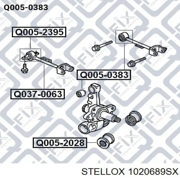 Задняя пружина 1020689SX Stellox