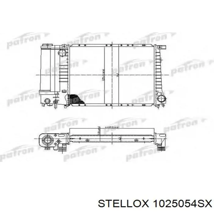Купить R12157 Sato Tech Радиатор водяной
