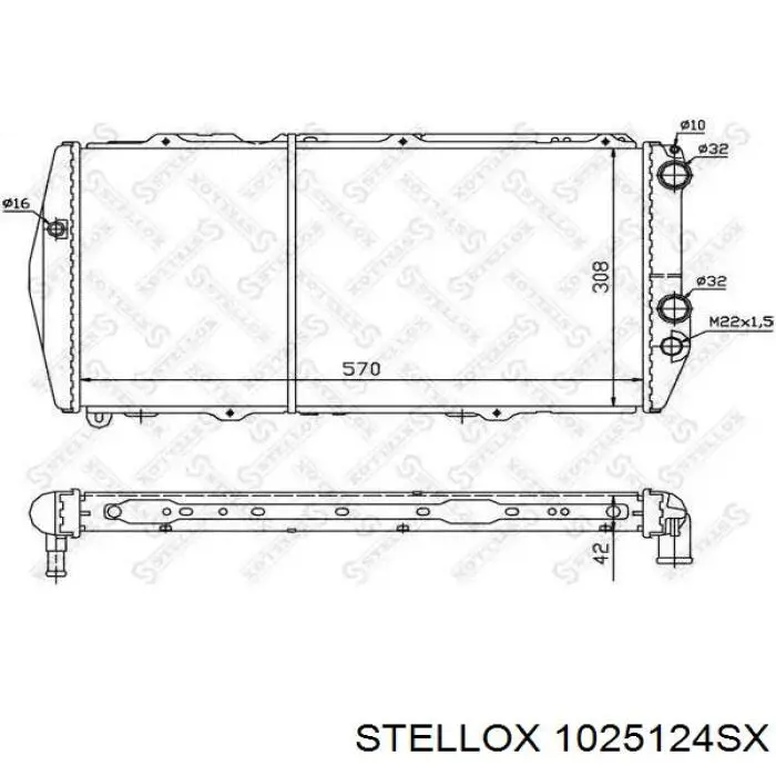 Радиатор охлаждения Maxgear AC213025