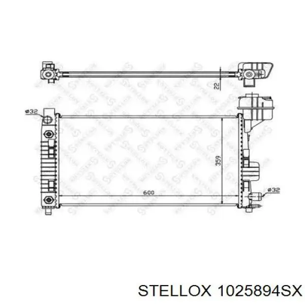 Радиатор охлаждения двигателя Maxgear AC230096 цена, от 66.43 USD