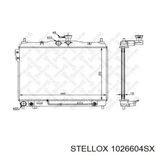 Радиатор CR1278000S Mahle Original