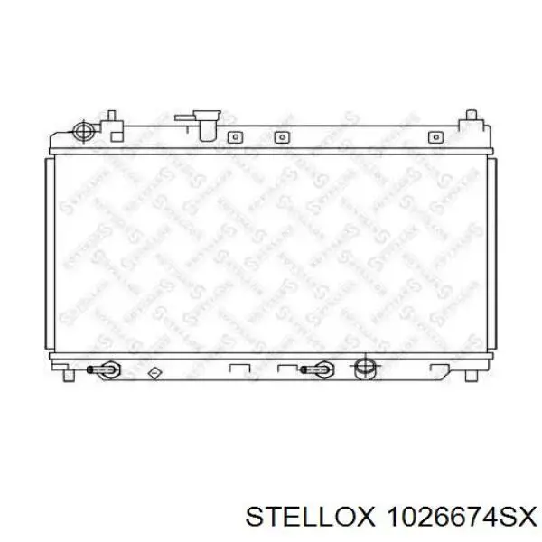 Радиатор охлаждения двигателя Polcar 3850081 цена, от 43.63 USD