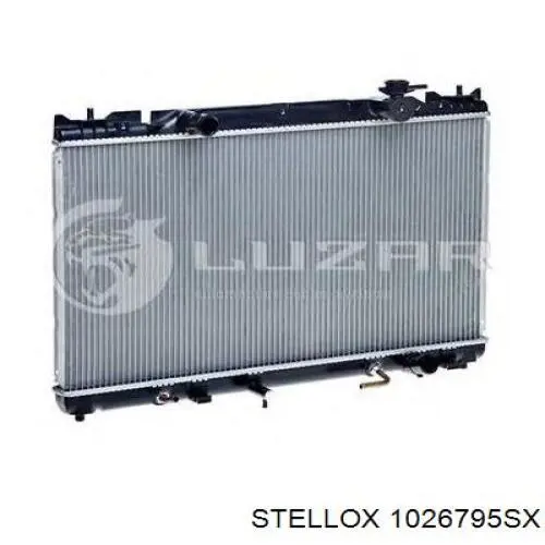 Радиатор охлаждения двигателя Stellox 1026795SX