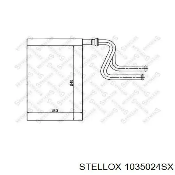 6851006 Ford Радиатор отопителя салона