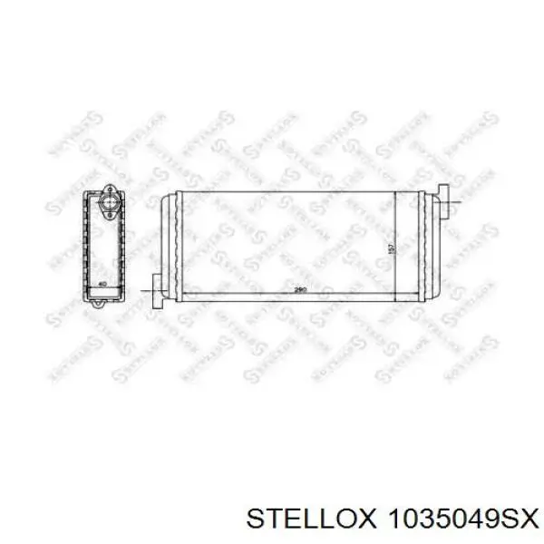 10-35049-SX Stellox радиатор печки