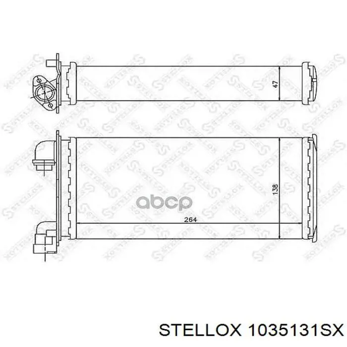 Радиатор печки AH174000P Mahle Original