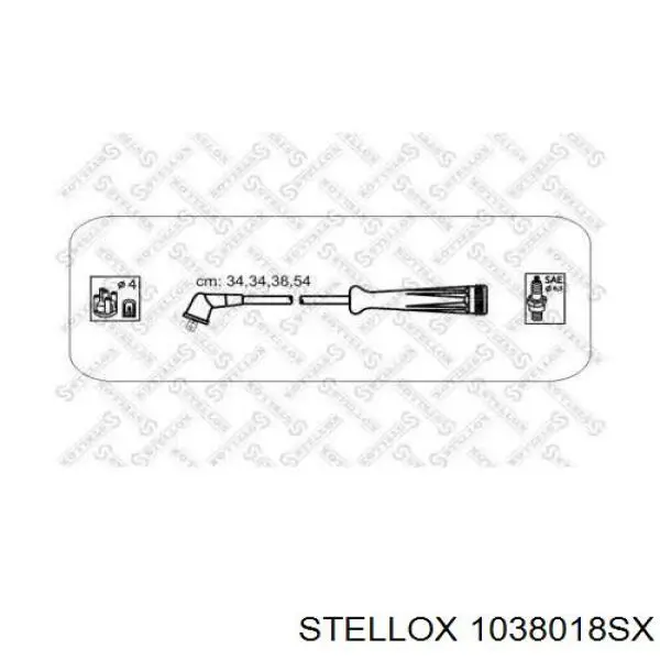 Высоковольтные провода 1038018SX Stellox