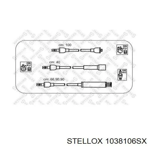 Высоковольтные провода 1038106SX Stellox