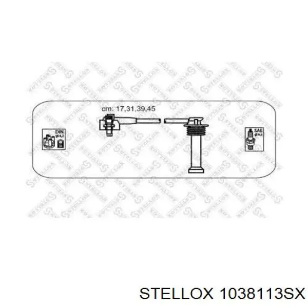 Высоковольтные провода 1038113SX Stellox