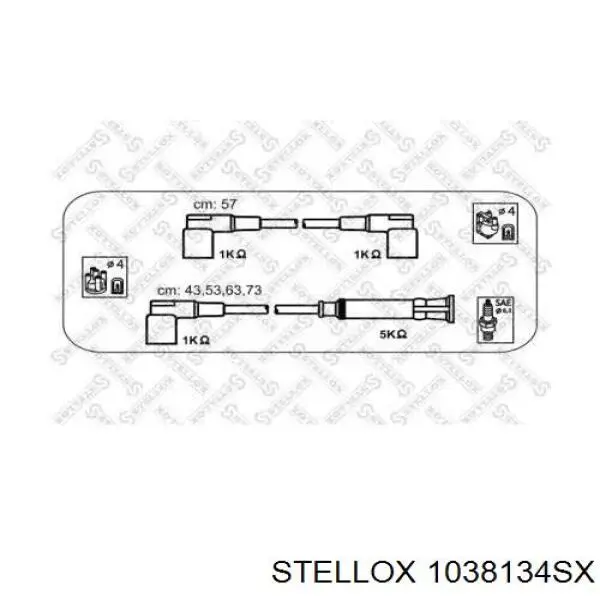 10-38134-SX Stellox высоковольтные провода