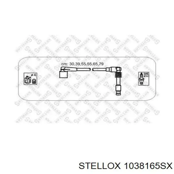 Высоковольтные провода 1038165SX Stellox