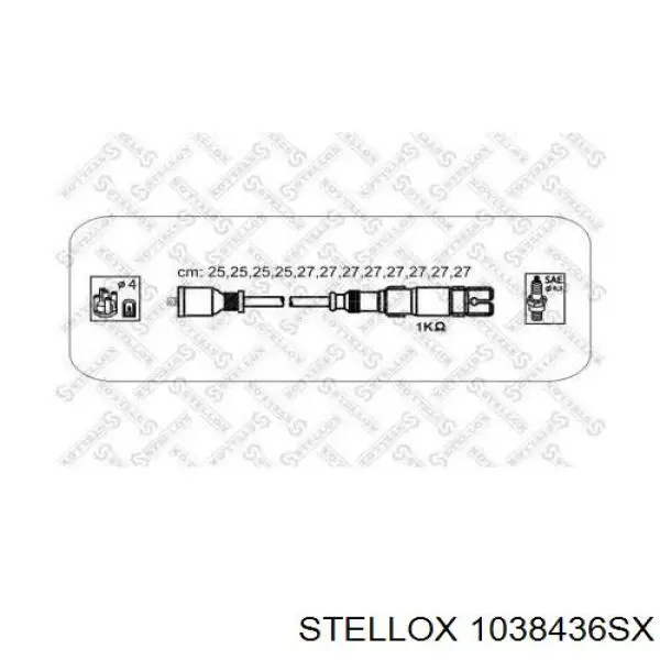 1038436SX Stellox высоковольтные провода