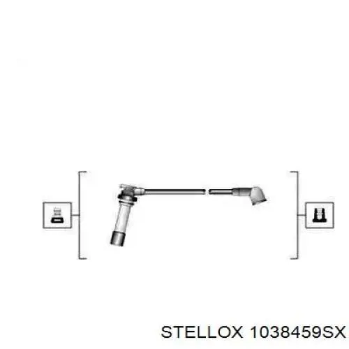 Провода зажигания Stellox 1038459SX цена, от 15.91 USD