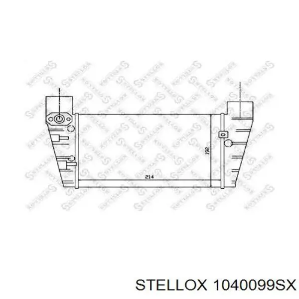 Интеркулер 6740J81 Polcar