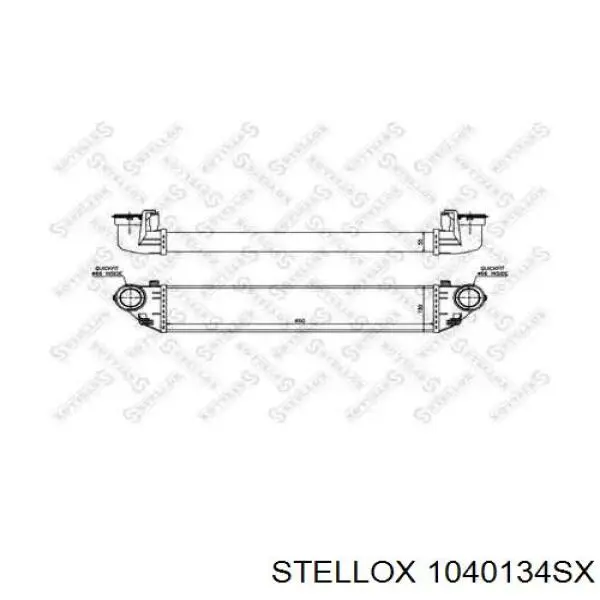Radiador de intercooler RI96714 Signeda