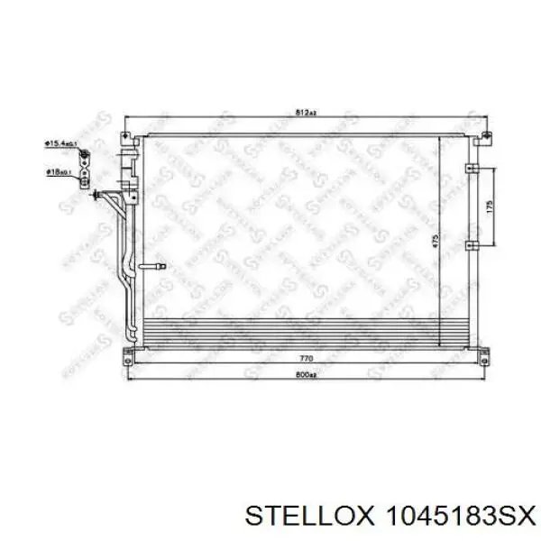 1045183SX Stellox Конденсатор