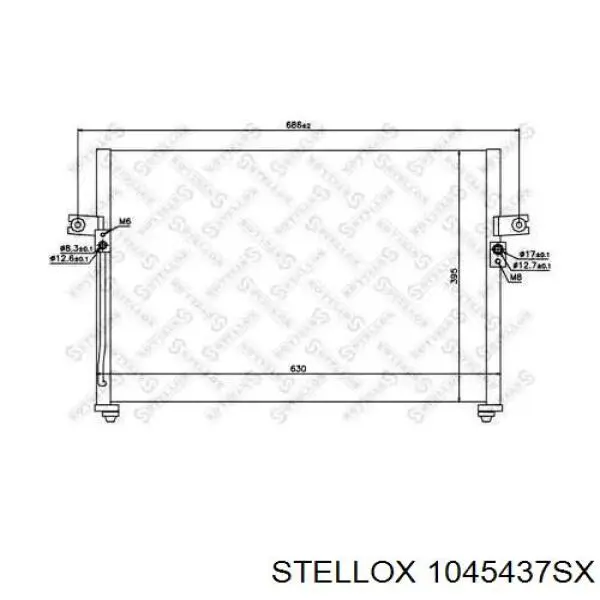 Compre Q1720153 Q-fix Radiador de aparelho de ar condicionado