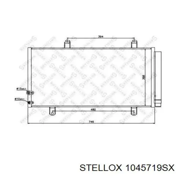 Купить TO5698 AVA Радиатор системы охлаждения кондиционера