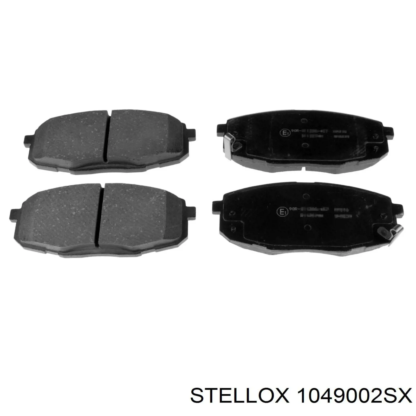 1049002SX Stellox Колодки передние