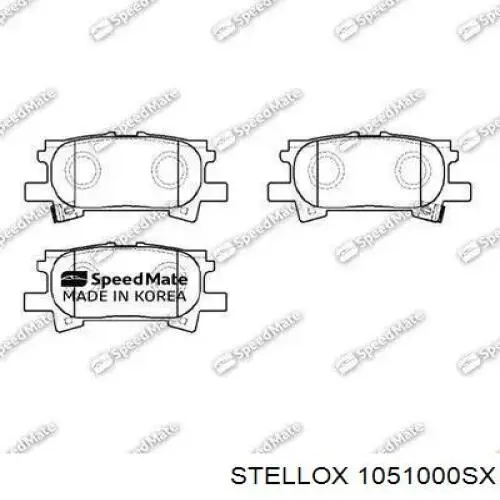 Купить 446648060 Toyota Колодки тормозные задние, дисковые
