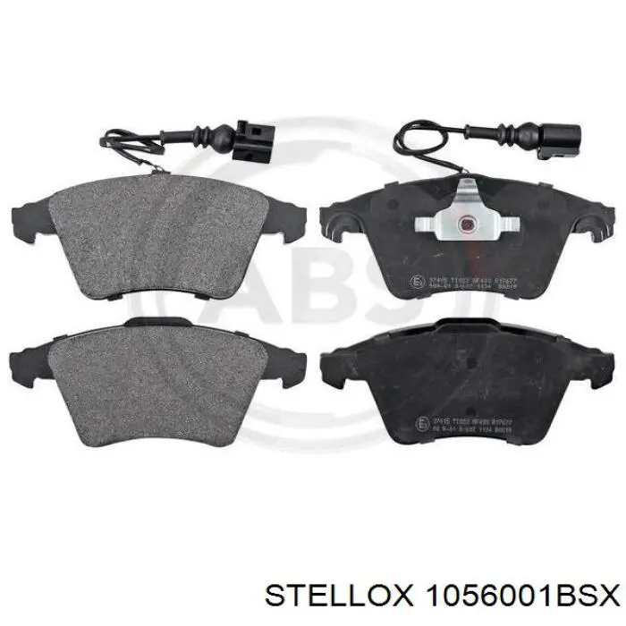 Передние тормозные колодки 1056001BSX Stellox