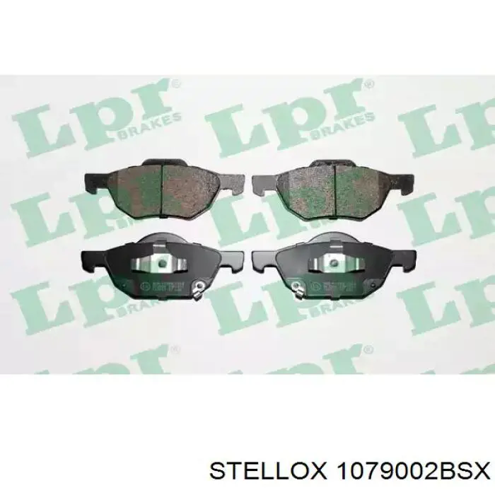 Купить 1079002BSX Stellox Колодки тормозные
