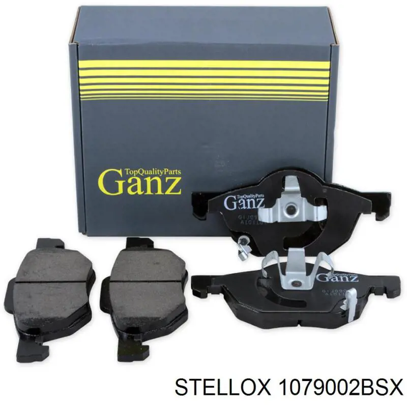 Передние тормозные колодки 1079002BSX Stellox