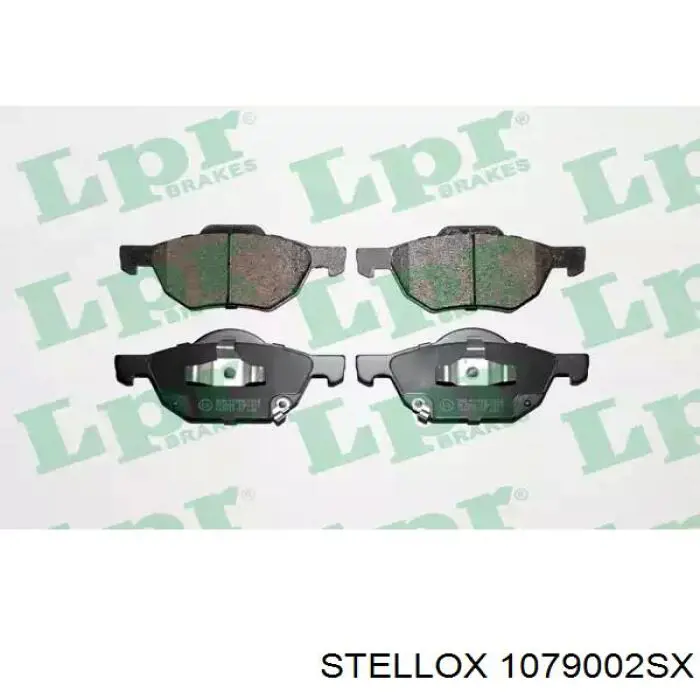 Тормозные колодки Stellox 1079002SX