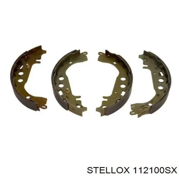 Тормоза рабочие задние ножные и тормозные барабаны Stellox 112100SX цена, от 14.15 USD