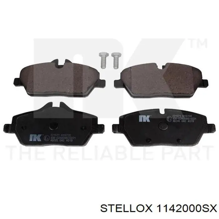 Тормозные колодки BMW 34116784726
