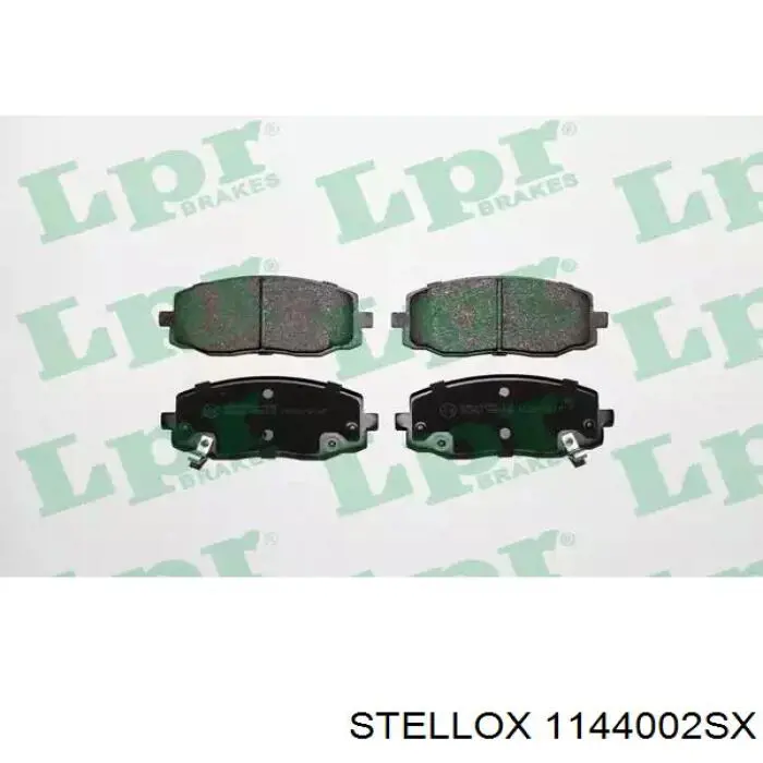 Колодки Stellox 1144002SX цена, от 17.67 USD