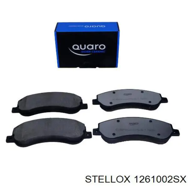 Передние тормозные колодки 1261002SX Stellox