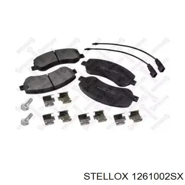 1261002SX Stellox Колодки передние