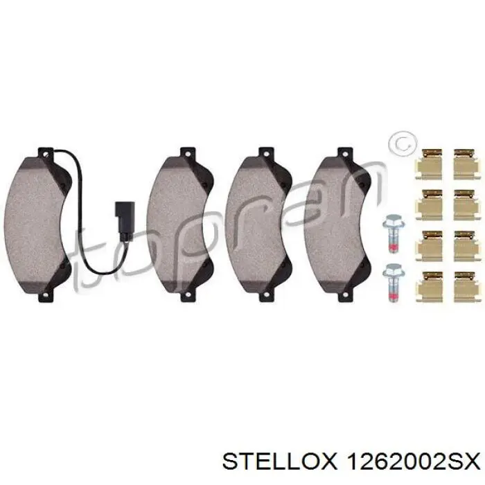 Купить 1262002SX Stellox Колодки тормозные