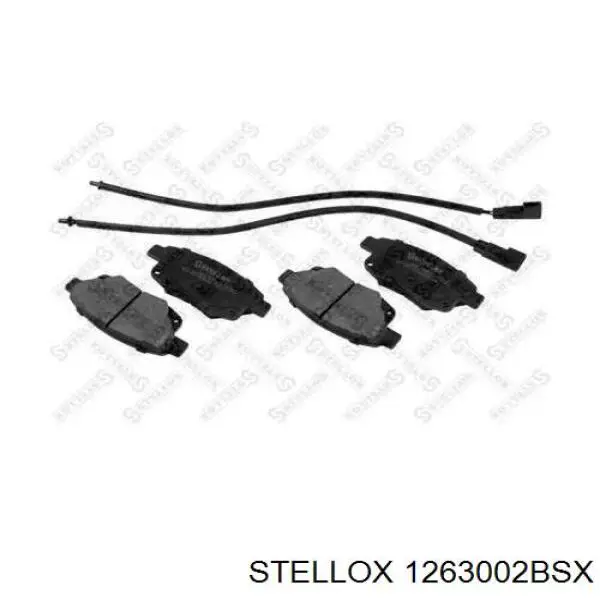 1263002BSX Stellox Колодки тормозные дисковые комплект