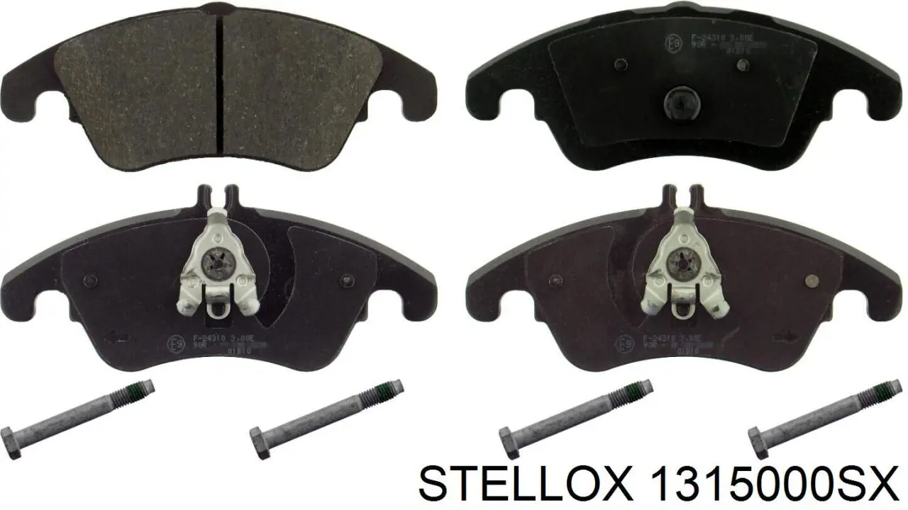 1315000SX Stellox колодки тормозные передние дисковые