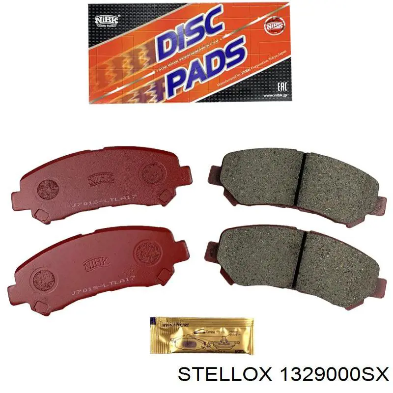 Передние тормозные колодки 1329000SX Stellox