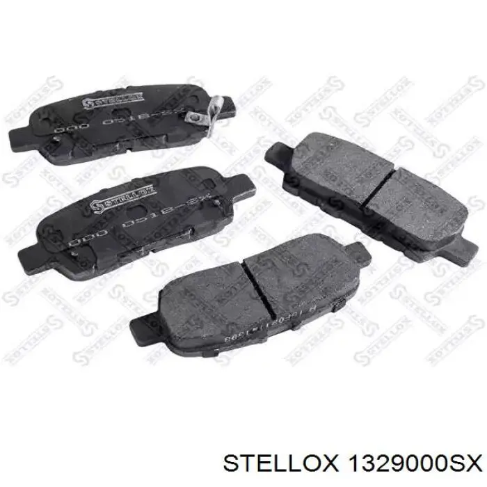 Тормозные колодки Stellox 1329000SX