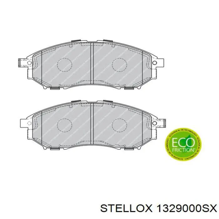Купить 1329000SX Stellox Колодки тормозные