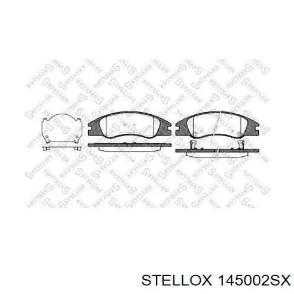 145002SX Stellox Колодки передние