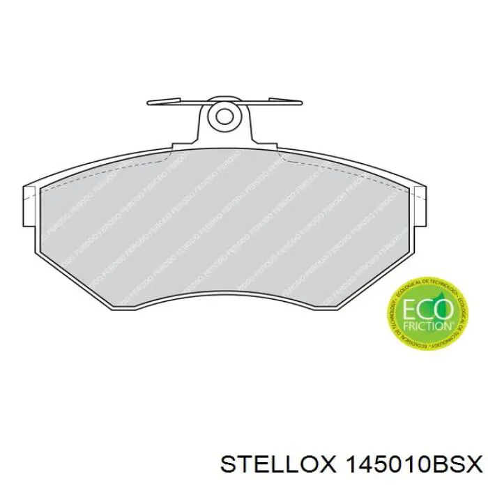 Колодки Stellox 145010BSX цена, от 10.13 USD