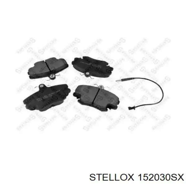 152030SX Stellox колодки тормозные передние дисковые