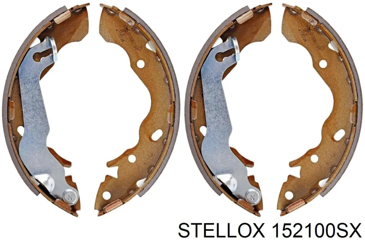 Тормоза рабочие задние ножные и тормозные барабаны Stellox 152100SX цена, от 17.33 USD