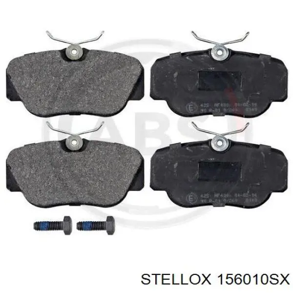Колодки Stellox 156010SX цена, от 12.67 USD