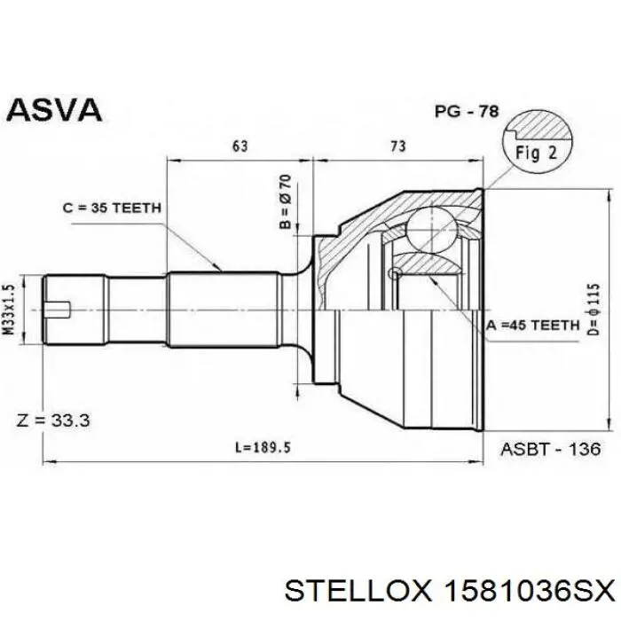 Привод правый SNR DK66055