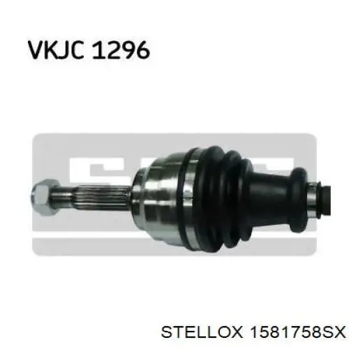 Левая полуось Pascal G2R053PC