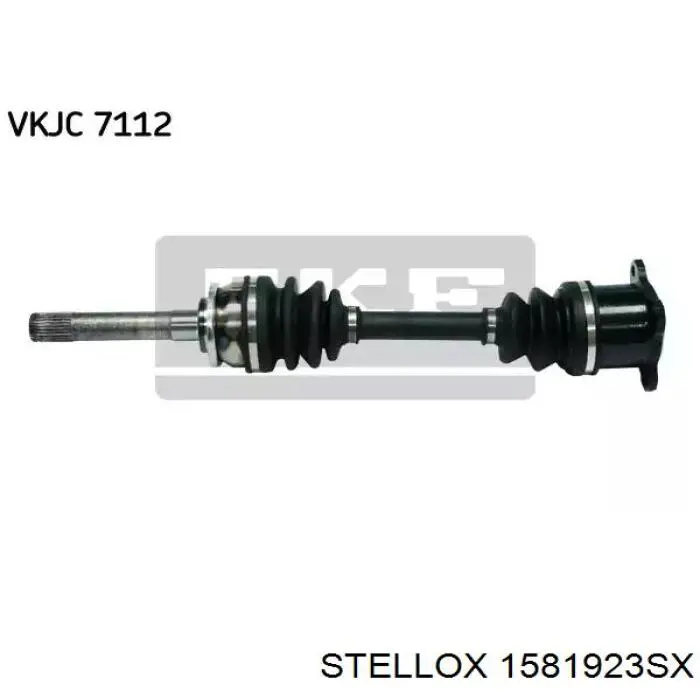 Левая полуось Pascal G2V010PC